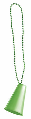33" Megaphone Beads Green