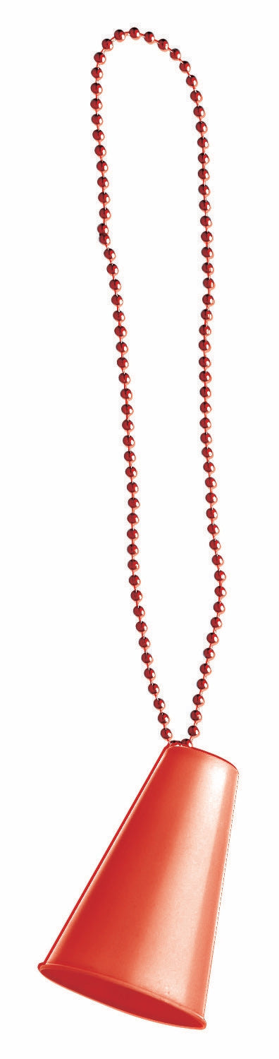 33" Megaphone Beads Red