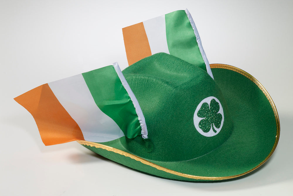 Irish Flag Cowboy Hat