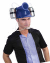 Drinking Helmet with Horn - Blue