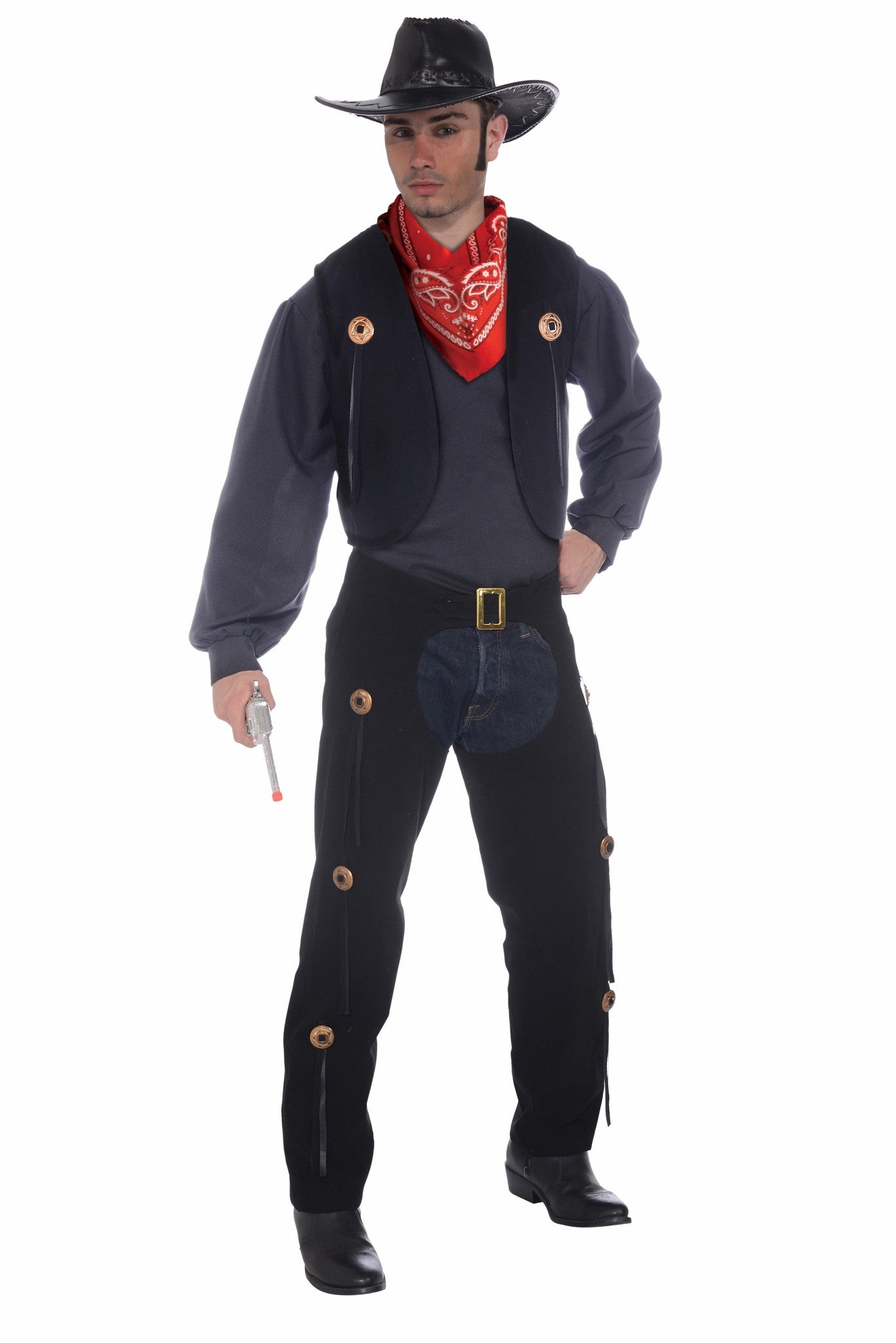 Cowboy Vest & Chaps Set