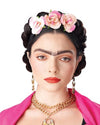 Frida Braid With Clip-In Flowers Dark Brown