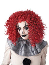 Corkscrew Clown Curls Wig Red