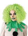 Corkscrew Clown Curls Wig Green