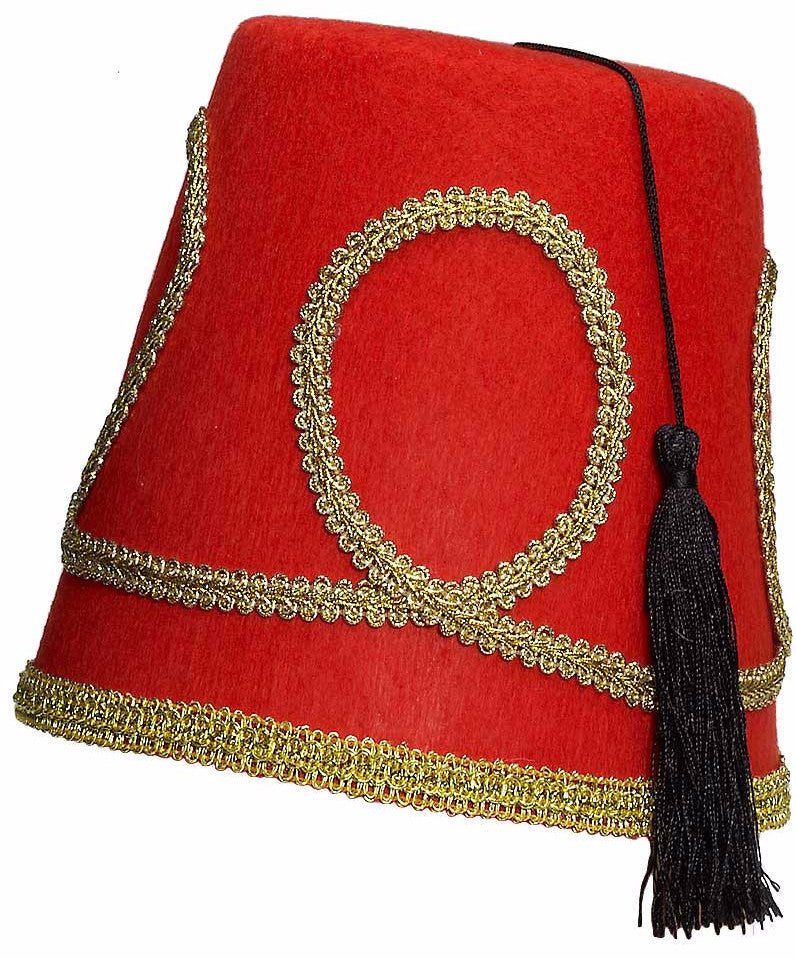 Red Fez Hat