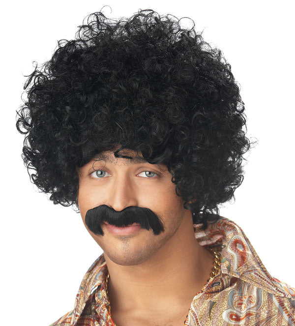 How You Doin? Wig and Moustache
