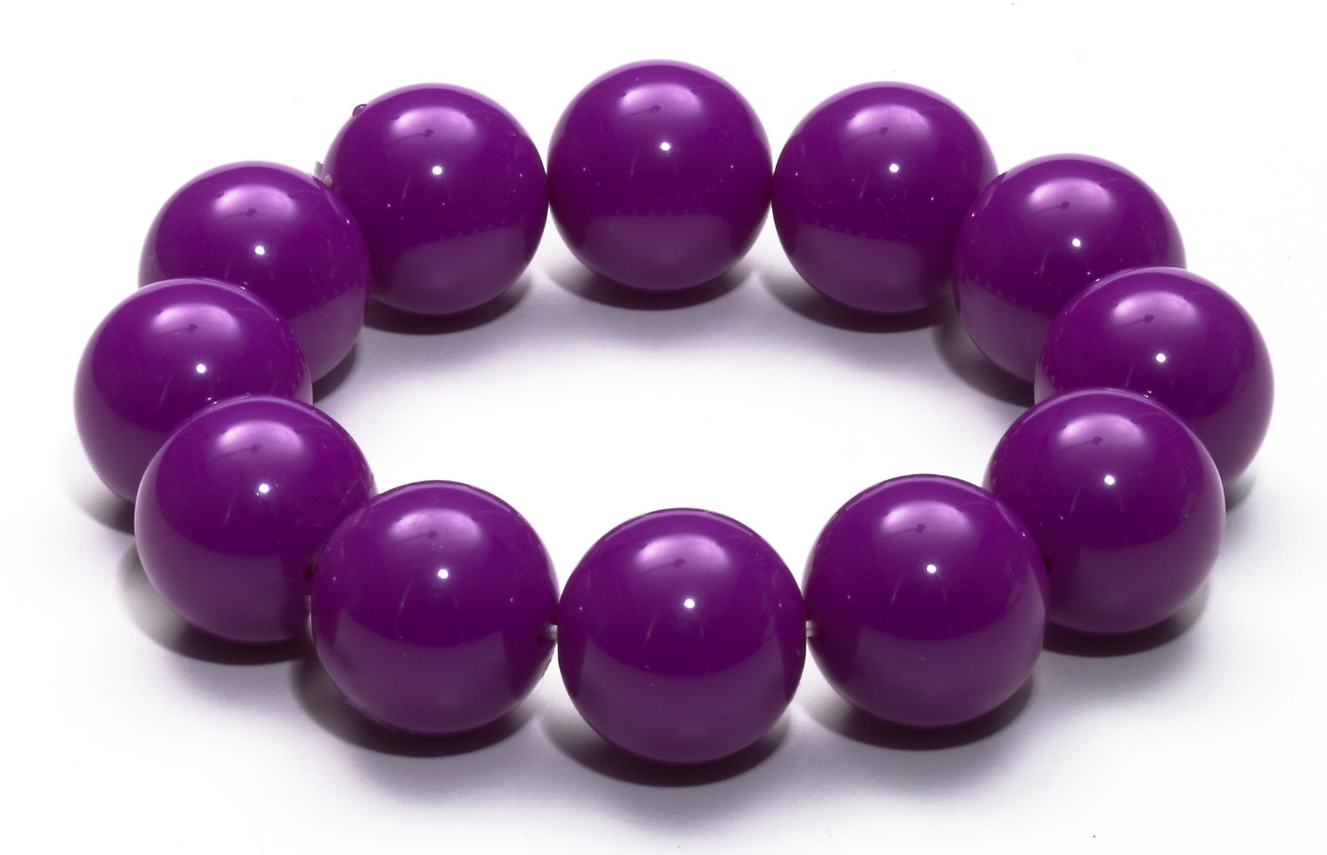 Gumball Bracelet Purple