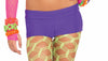Solid Booty Shorts Neon Purple