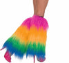 Rainbow Fur Leg Covers