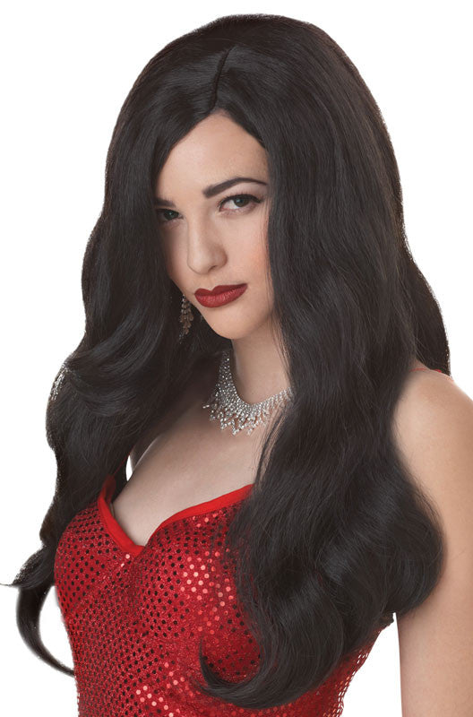 Silver Screen Sinsation Wig Black
