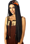 Sexy Indian Princess Wig Black