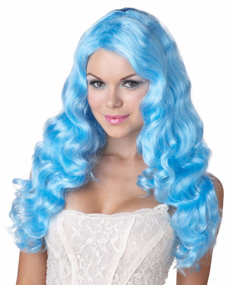 Sweet Tart Wig Blue