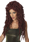 Medusa Wig Dark Red