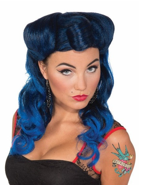 Maxine Wig  Blue