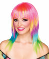 Club Candy Striped Wig