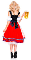 Oktoberfest Beer Girl Red