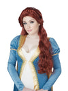 Medieval Beauty Wig Auburn Red