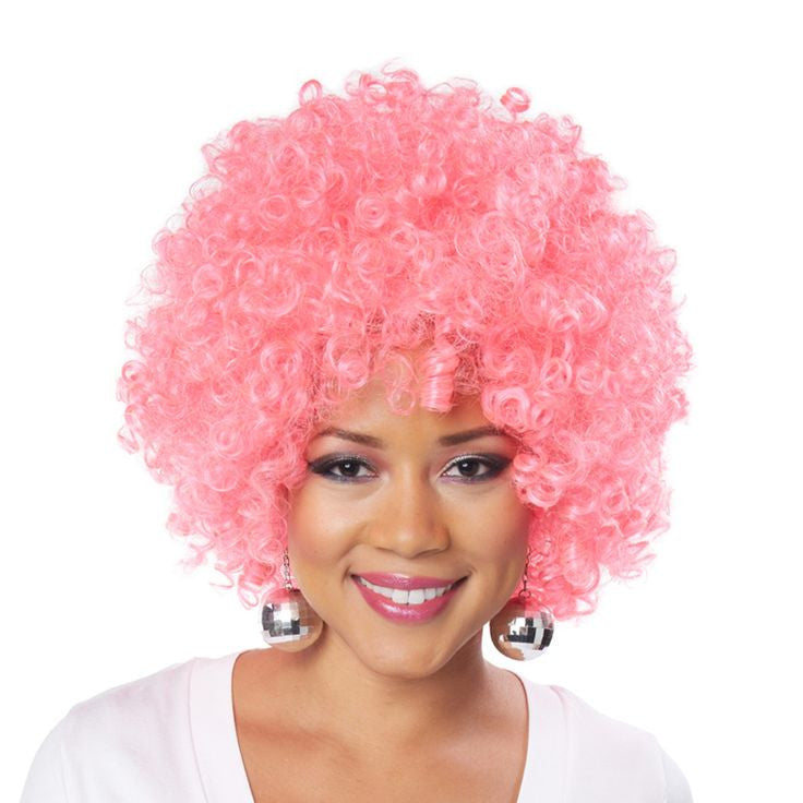 Afro Wig Pink