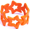 Star Bangle Neon Orange