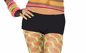 Solid Booty Shorts Black