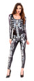3D Skeleton Long Sleeve Bodysuit
