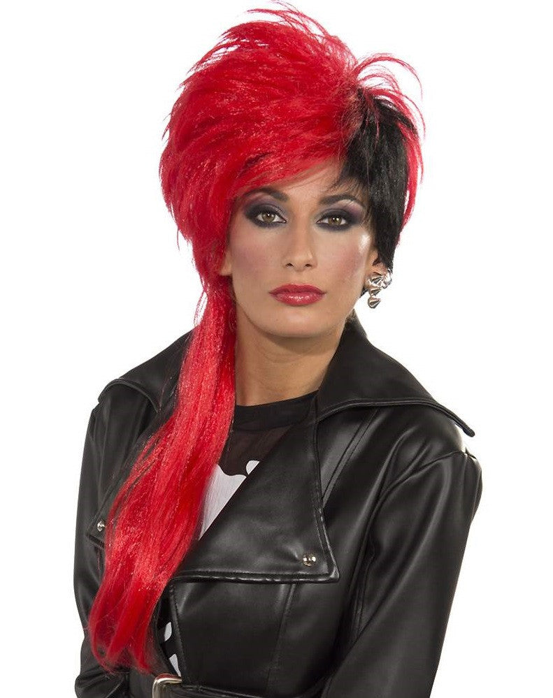 Trouble Maker Wig Black/Red