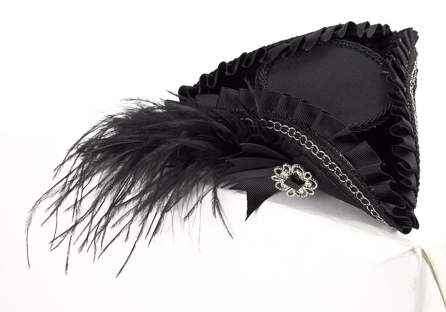 Mini Tricorner Hat Black
