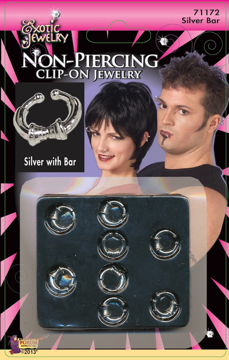 Body Piercing Bar Silver
