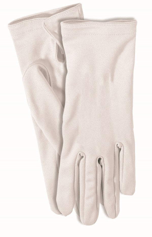 Short Gloves White
