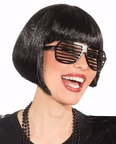 Colored Bob Wig Black