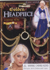 Medieval Fantasy Gold Chain Headpiece