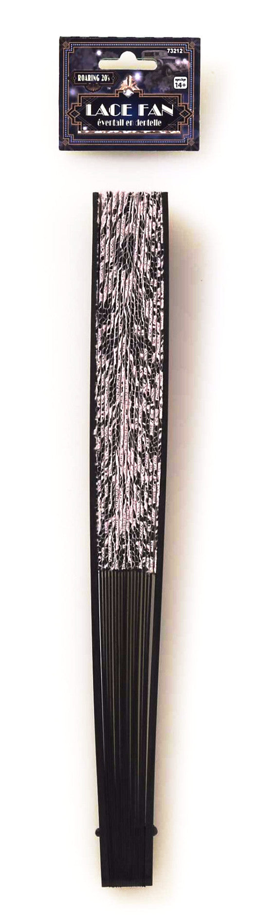 Roaring 20's Lace Fan Beige