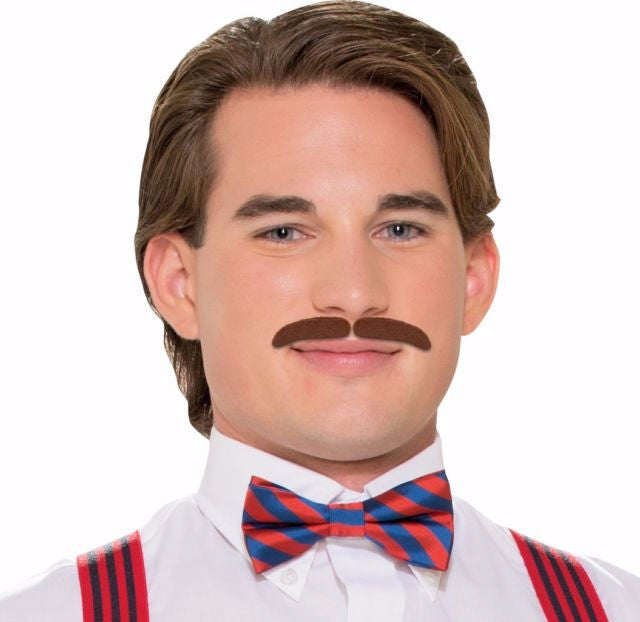 Roaring 20's Moustache Brown