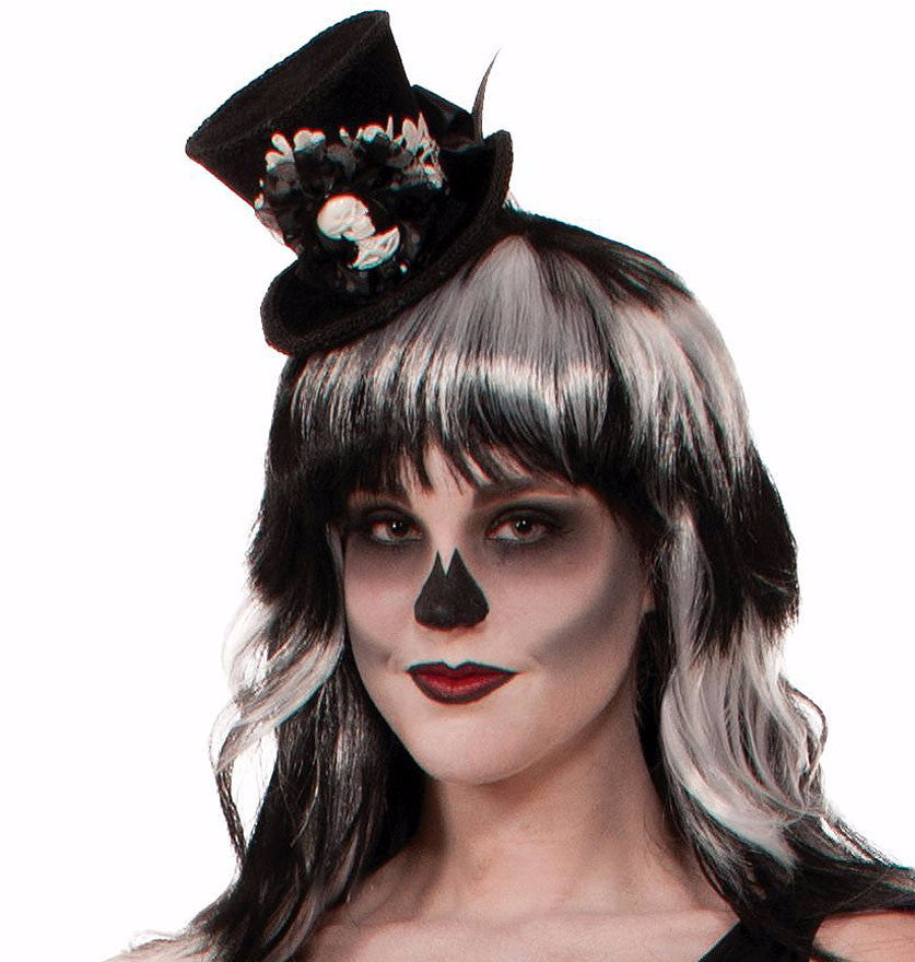 Skeleton Mini Top Hat