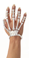 Skeleton Skull Hand Bracelet White