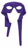Large Masked Man with Ties Purple