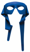 Large Masked Man with Ties Blue