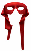 Large Masked Man with Ties Red
