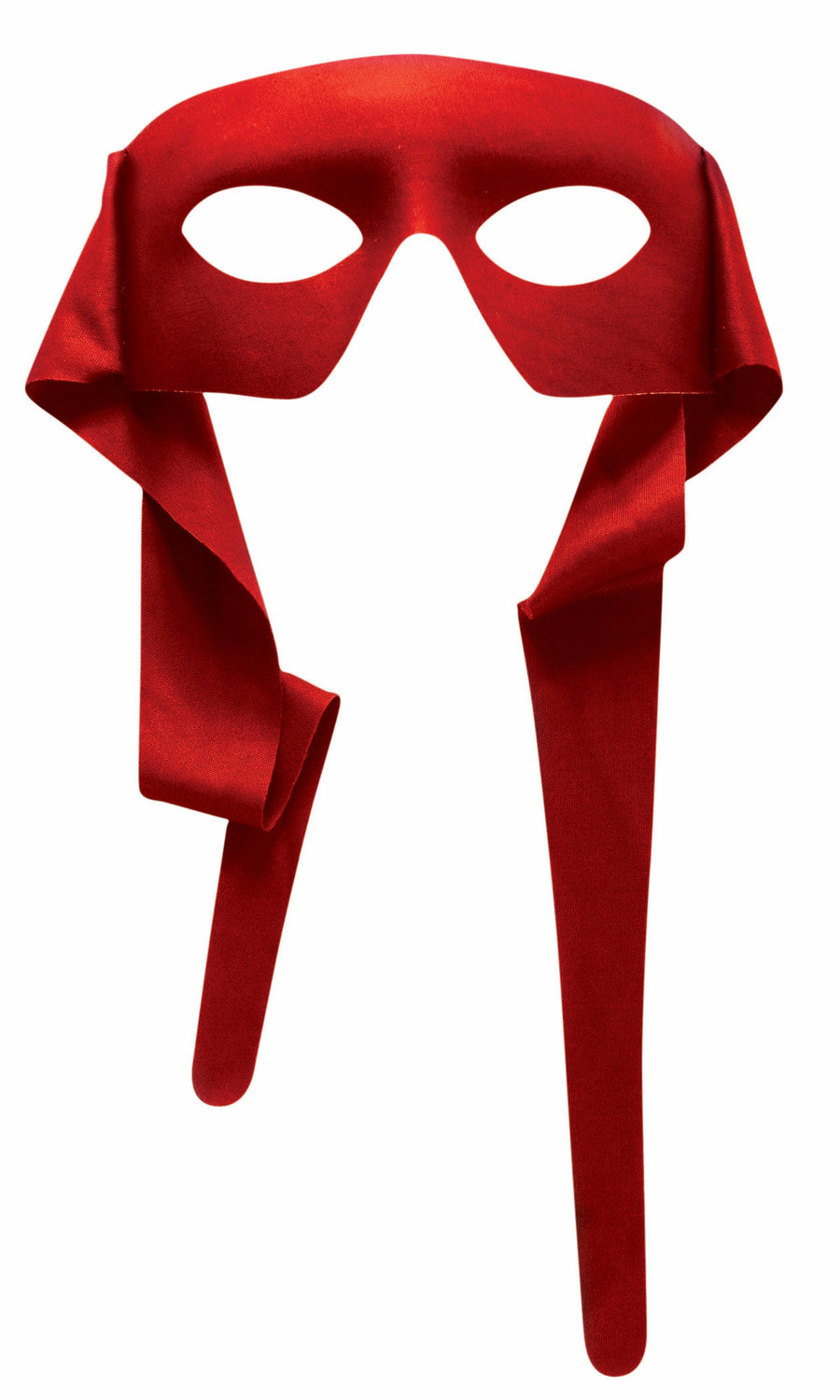 Large Masked Man with Ties Red