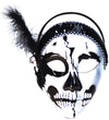 Day of the Dead Female Skull Mask