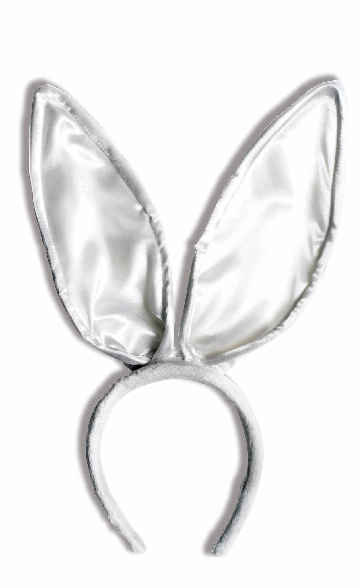 Satin Bunny Ears White