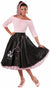 50's Poodle Skirt - Black