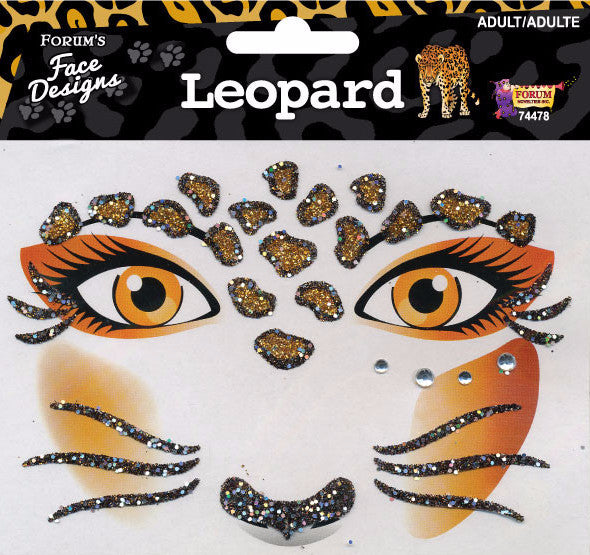 Face Designs Leopard