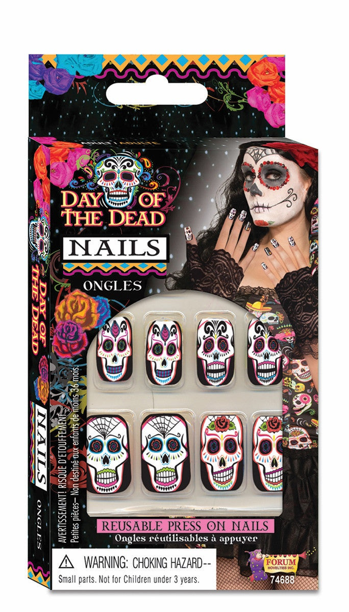 Day of the Dead Nails