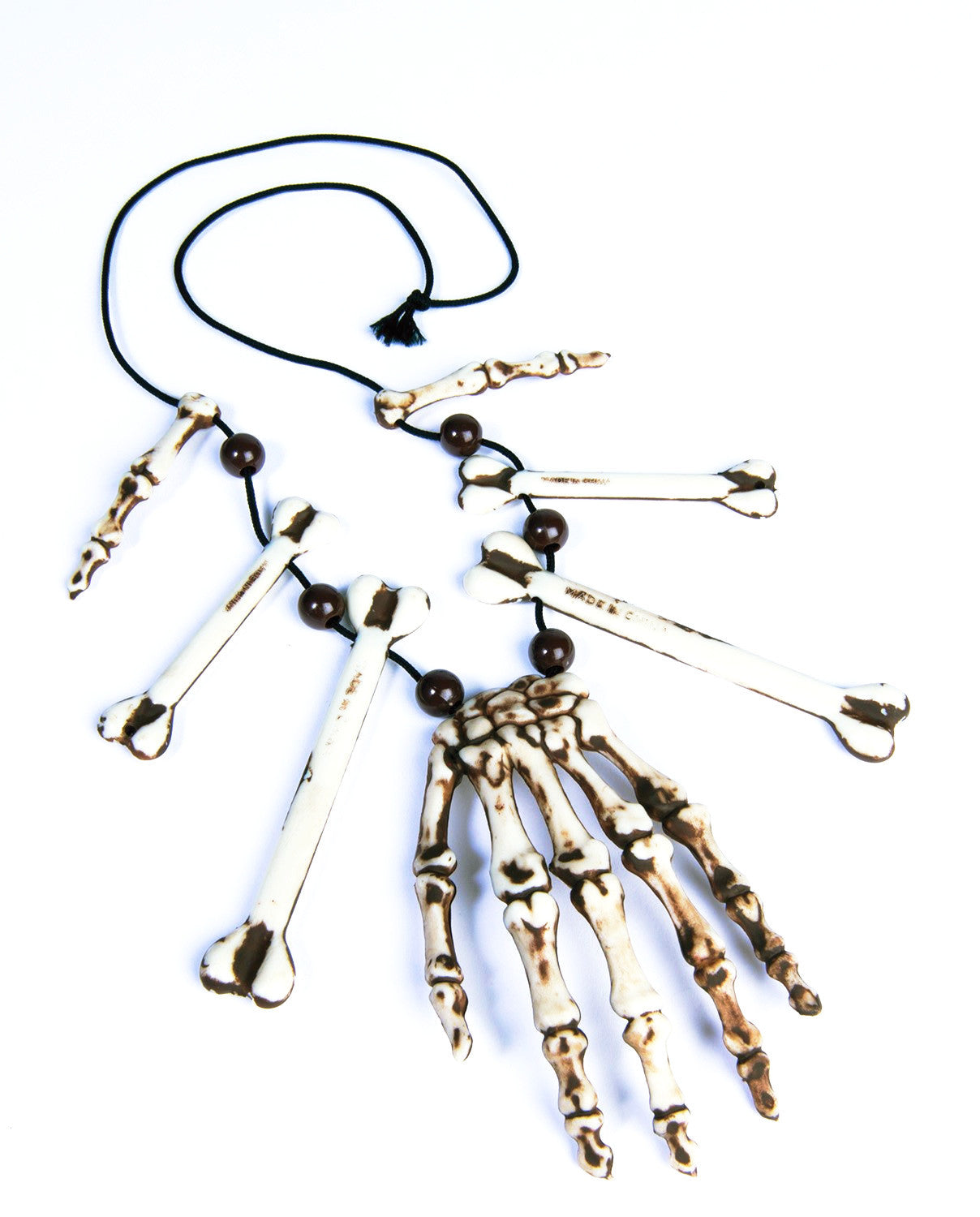 Voodoo Necklace Hand/Bones