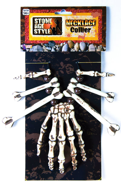 Voodoo Necklace Hand/Bones