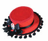 Day of the Dead Mini Gaucho Hat Red