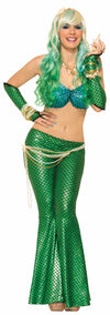 Mermaid Arm Sleeves Green