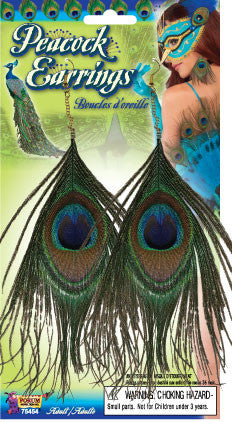 Peacock Earrings
