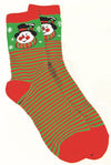 Snowman Ankle Socks